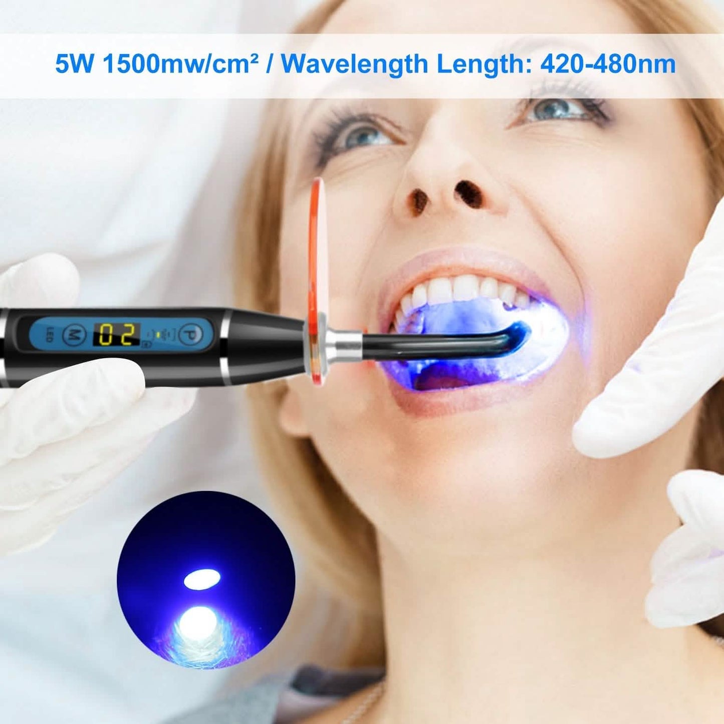 5W Cordless Dental LED Curing Light Beauty & Personal Care - Tophatter Daily Deals