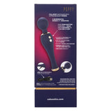 Chic Poppy Navy Blue Ultra-Plush Silicone Massager with 5 Vibration Levels and Gold Accents, Rechargeable, Waterproof > Sex Toys > Massage Wands - Tophatter Daily Deals