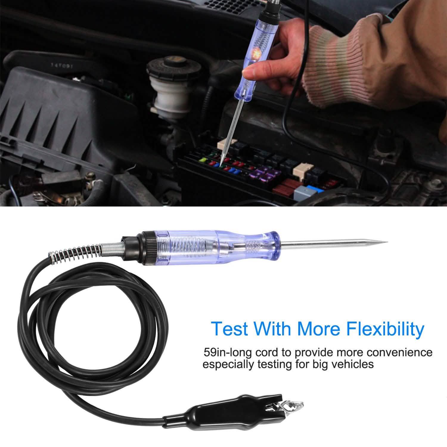 6-24V DC Auto Circuit Tester Automotive - Tophatter Daily Deals