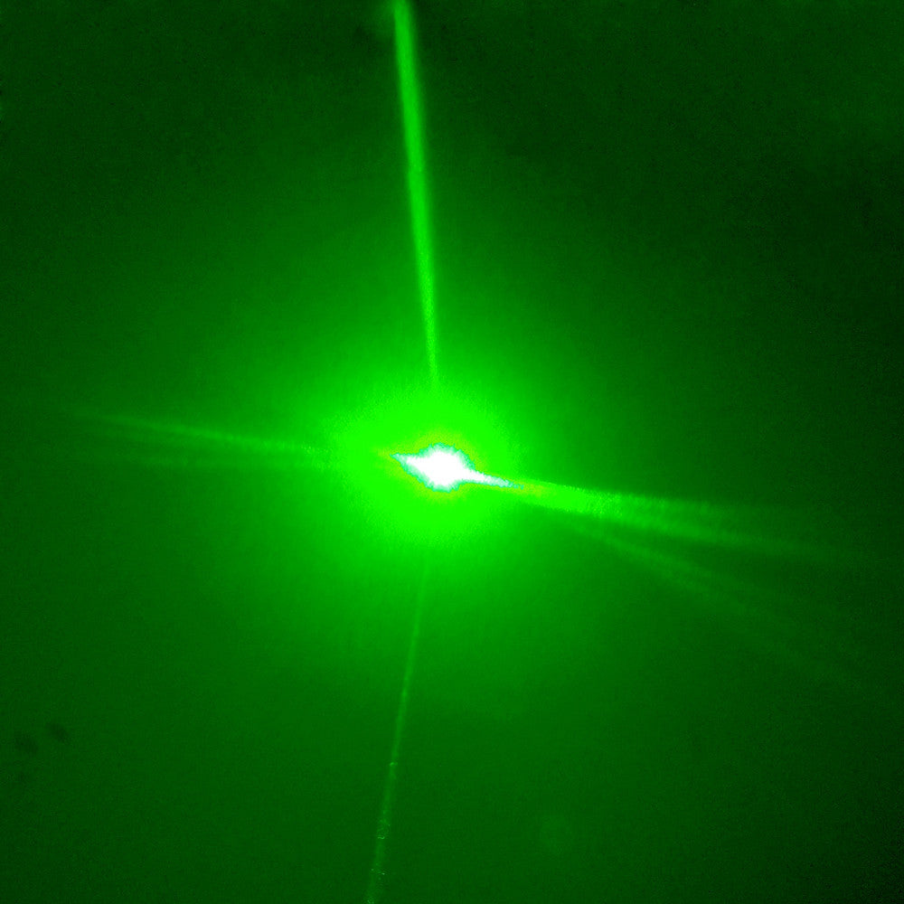 Green Laser Pointer Pen With 5 Different Laser Patterns + 5 Star Caps 5mW 532nm 6in1 Laser - Tophatter Daily Deals