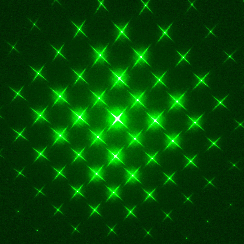 Green Laser Pointer Pen With 5 Different Laser Patterns + 5 Star Caps 5mW 532nm 6in1 Laser - Tophatter Daily Deals