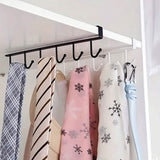6 Hooks Kitchen Shelf Storage Rack Food Storage Containers - Tophatter Daily Deals