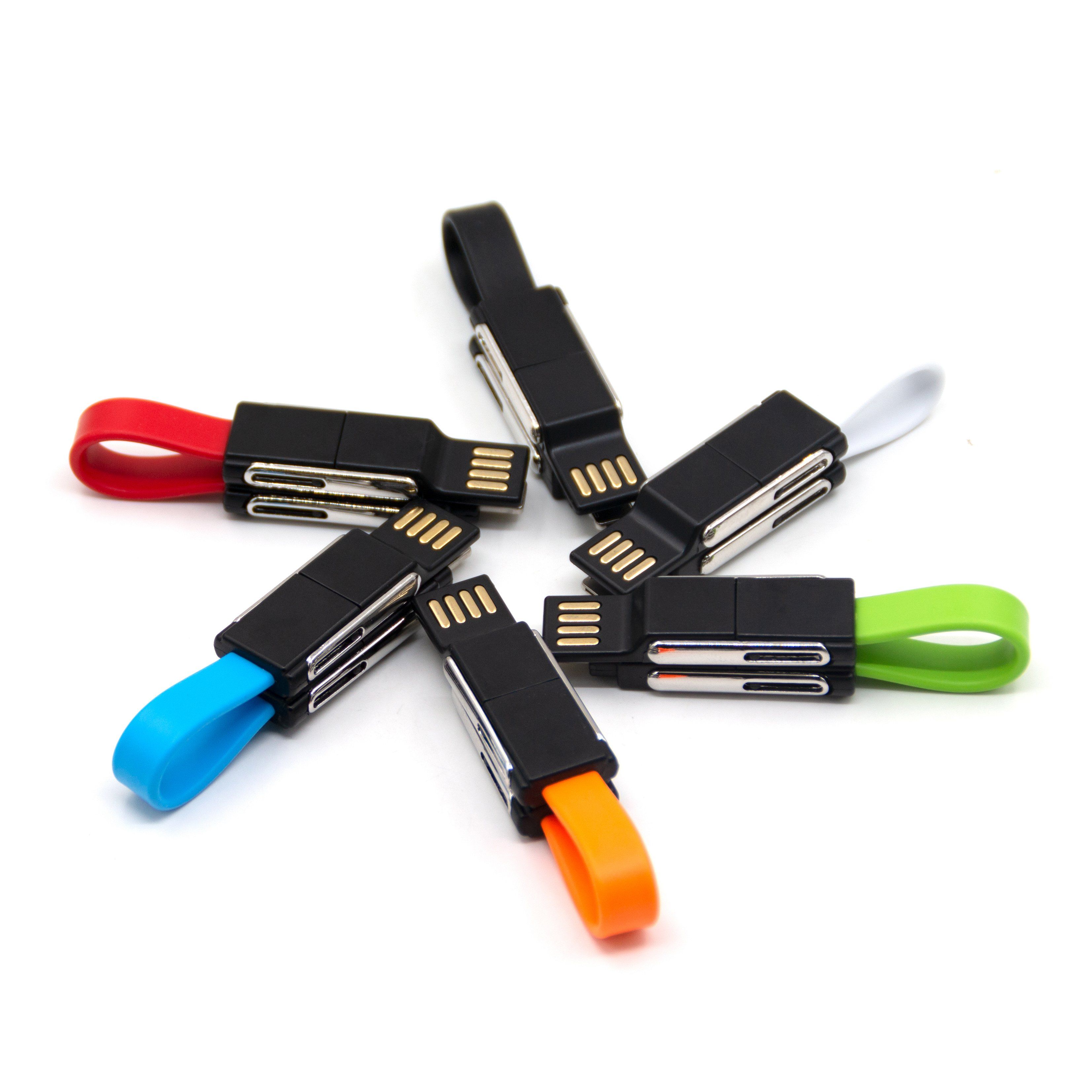 6-in-1 Keychain Charging Cable Charging Cable - Tophatter Daily Deals