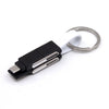 6-in-1 Keychain Charging Cable White Charging Cable - Tophatter Daily Deals
