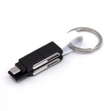 6-in-1 Keychain Charging Cable White Charging Cable - Tophatter Daily Deals