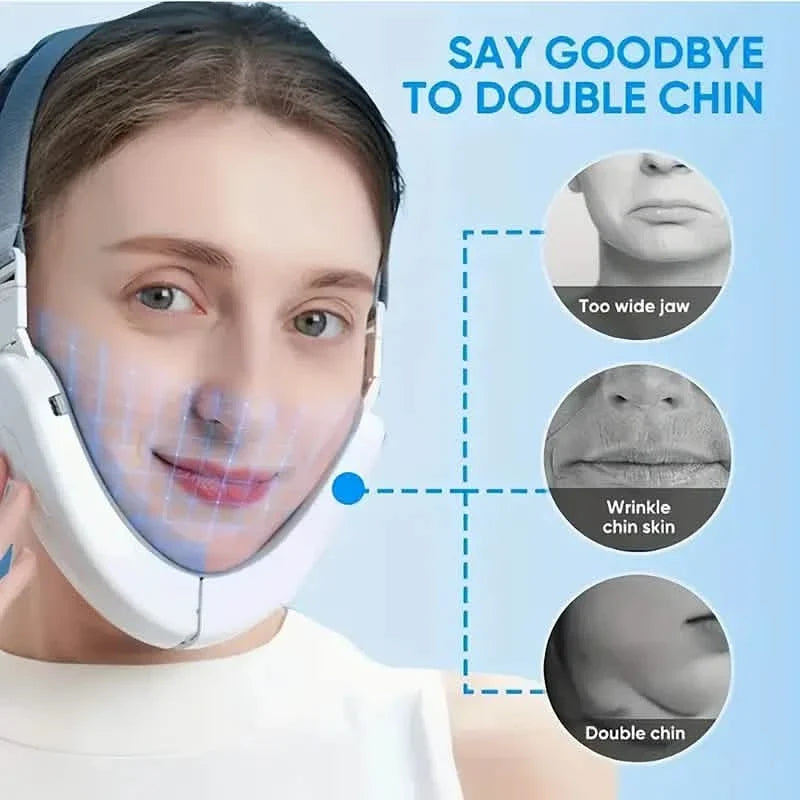 6-Mode 12-Speed Rechargeable V-Face Instrument Beauty & Personal Care - Tophatter Daily Deals
