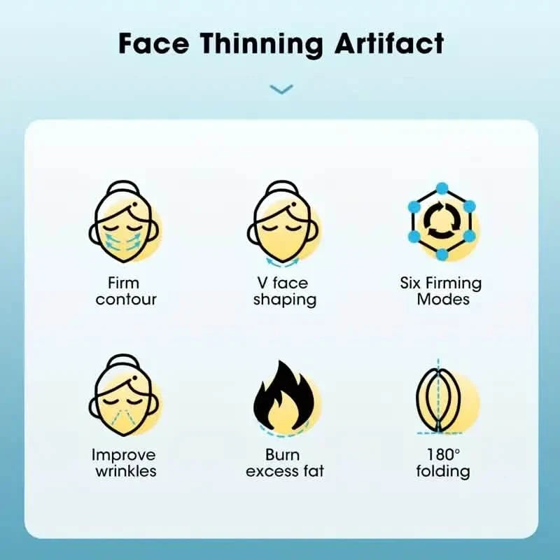 6-Mode 12-Speed Rechargeable V-Face Instrument Beauty & Personal Care - Tophatter Daily Deals