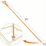 6-Pack: 19.6-inch Flexible Basic Drain Plug Remover Bath - Tophatter Daily Deals