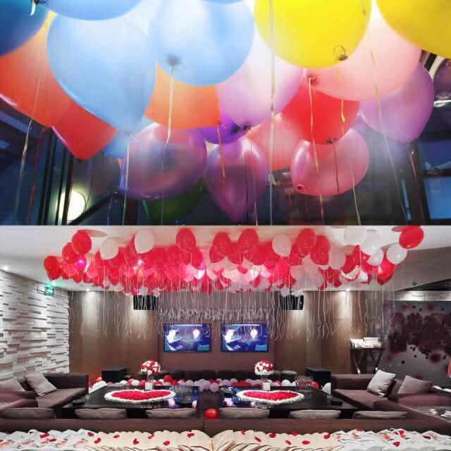 6-Pack: 6 Color LED Balloons School, Office & Art Supplies - Tophatter Daily Deals