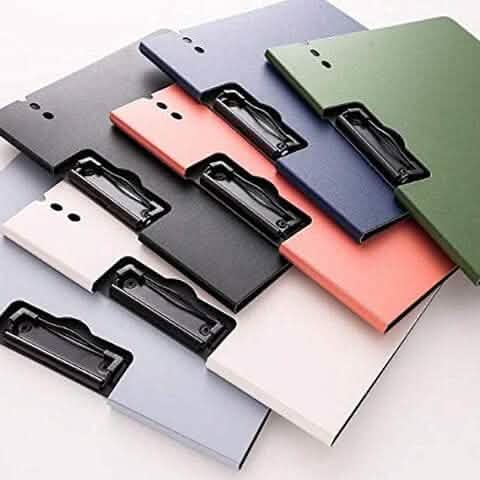 6-Pack: A4 Binder Punchless with Spring Action Clamp School, Office & Art Supplies - Tophatter Daily Deals
