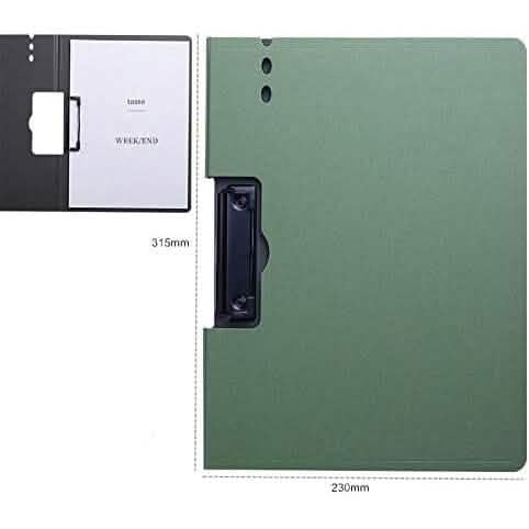 6-Pack: A4 Binder Punchless with Spring Action Clamp School, Office & Art Supplies - Tophatter Daily Deals