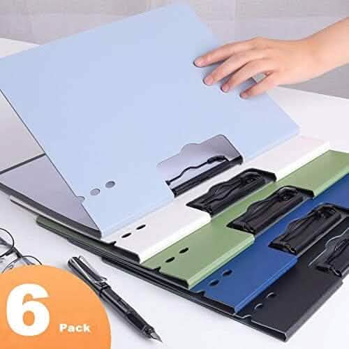 6-Pack: A4 Binder Punchless with Spring Action Clamp School, Office & Art Supplies - Tophatter Daily Deals
