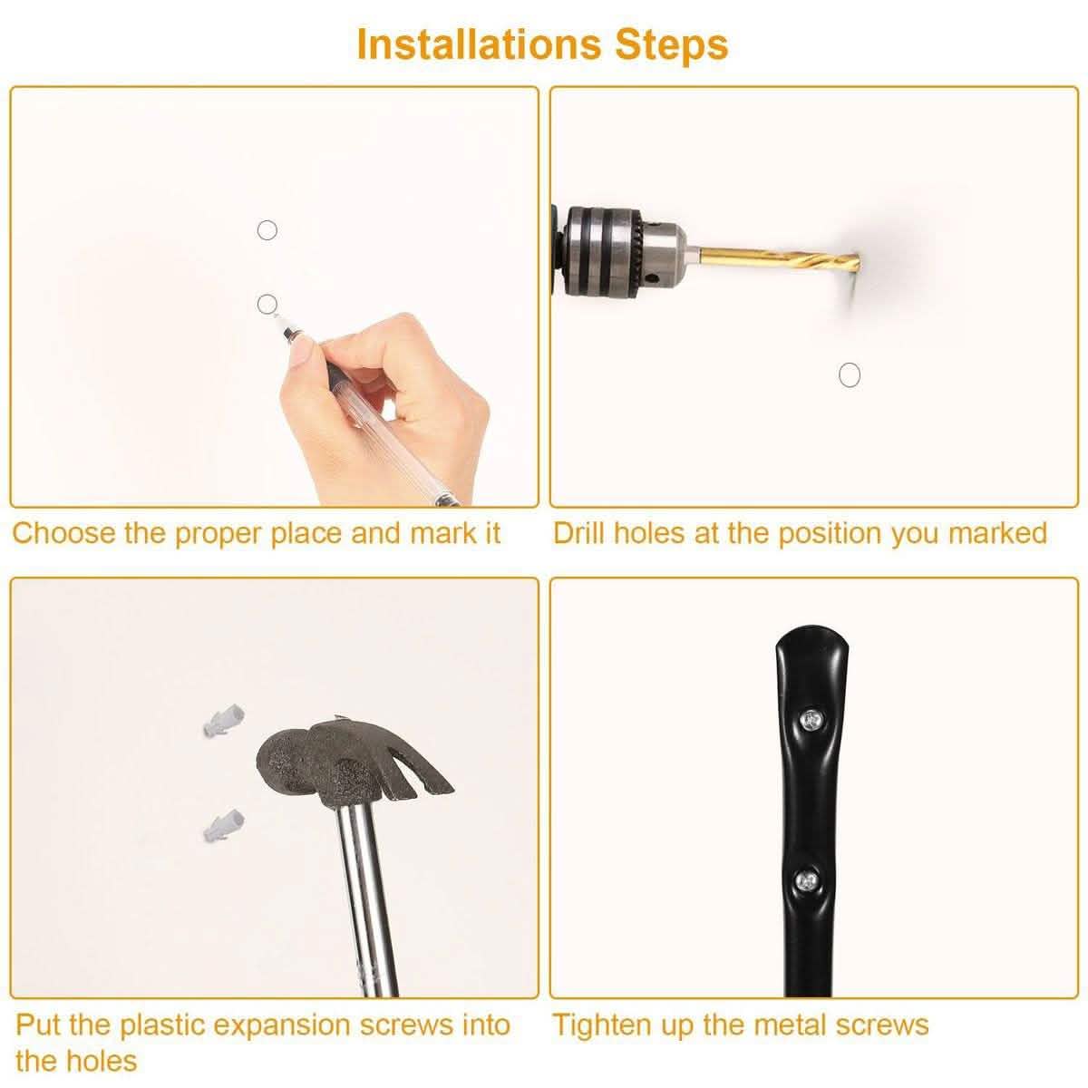 6-Pack: Garage Storage Hooks Storage & Organization - Tophatter Daily Deals