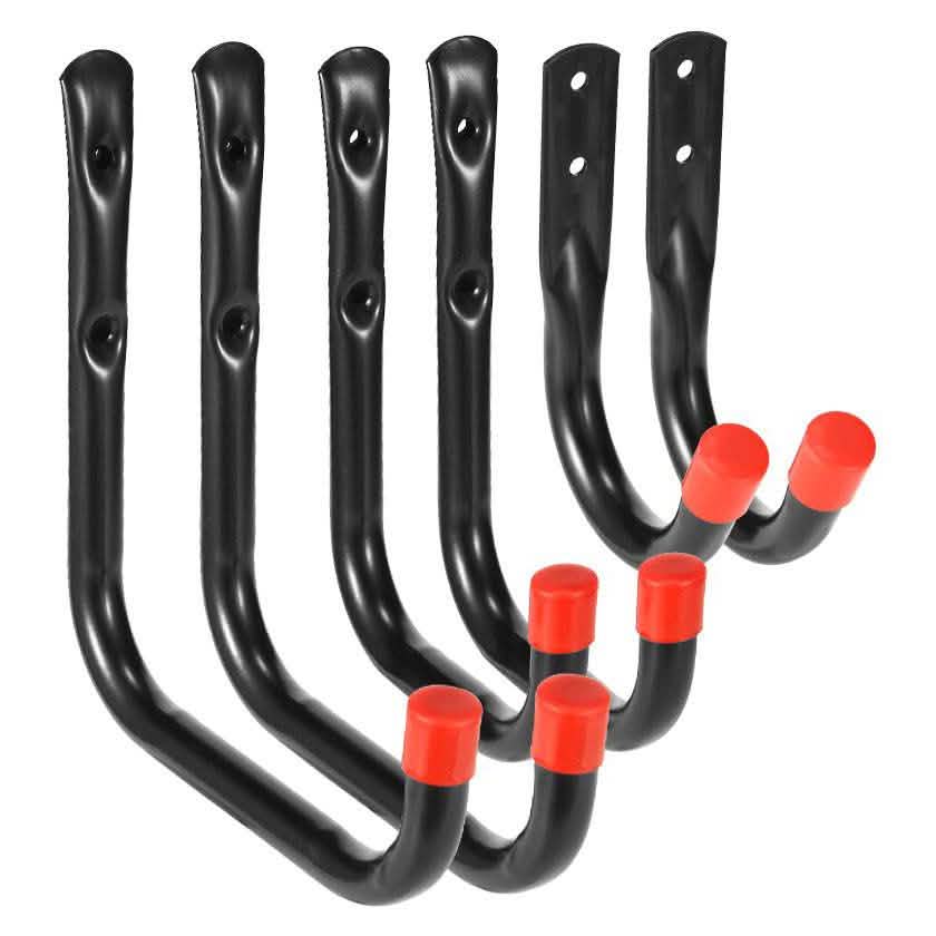 6-Pack: Garage Storage Hooks Storage & Organization - Tophatter Daily Deals