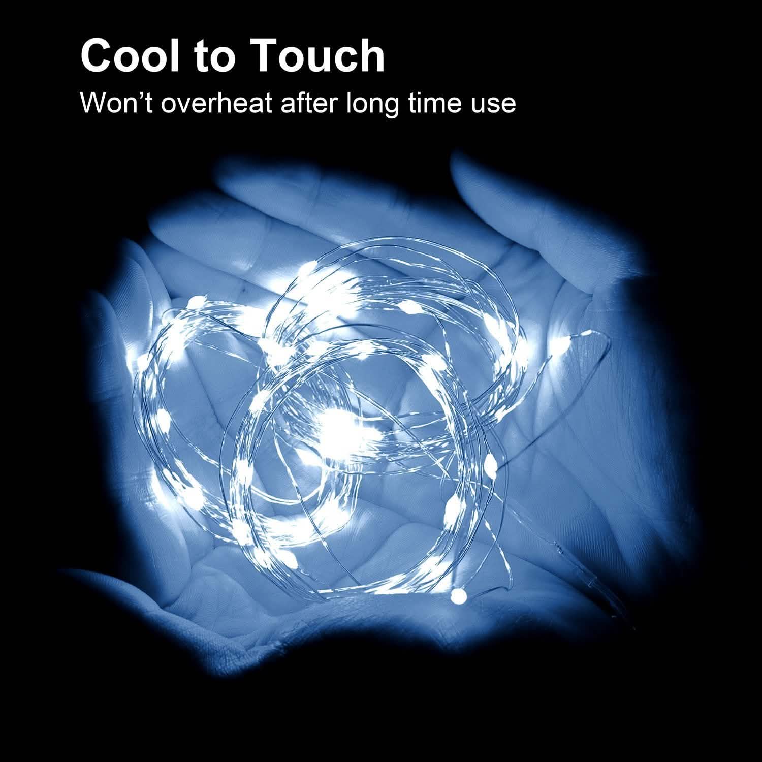 6-Pack: LED String Lights String & Fairy Lights - Tophatter Daily Deals