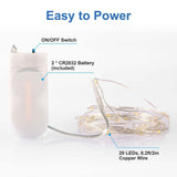 6-Pack: LED String Lights String & Fairy Lights - Tophatter Daily Deals