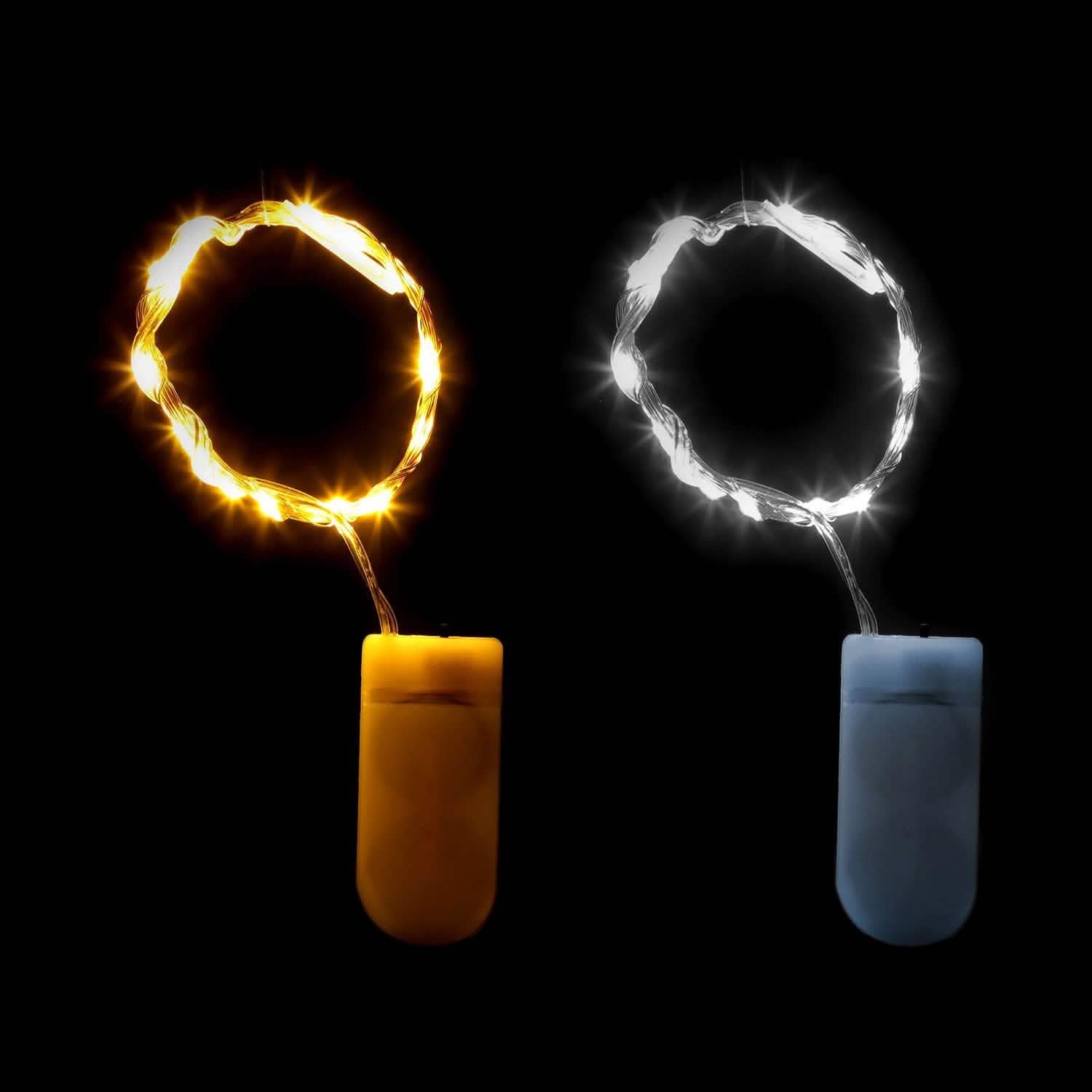 6-Pack: LED String Lights String & Fairy Lights - Tophatter Daily Deals