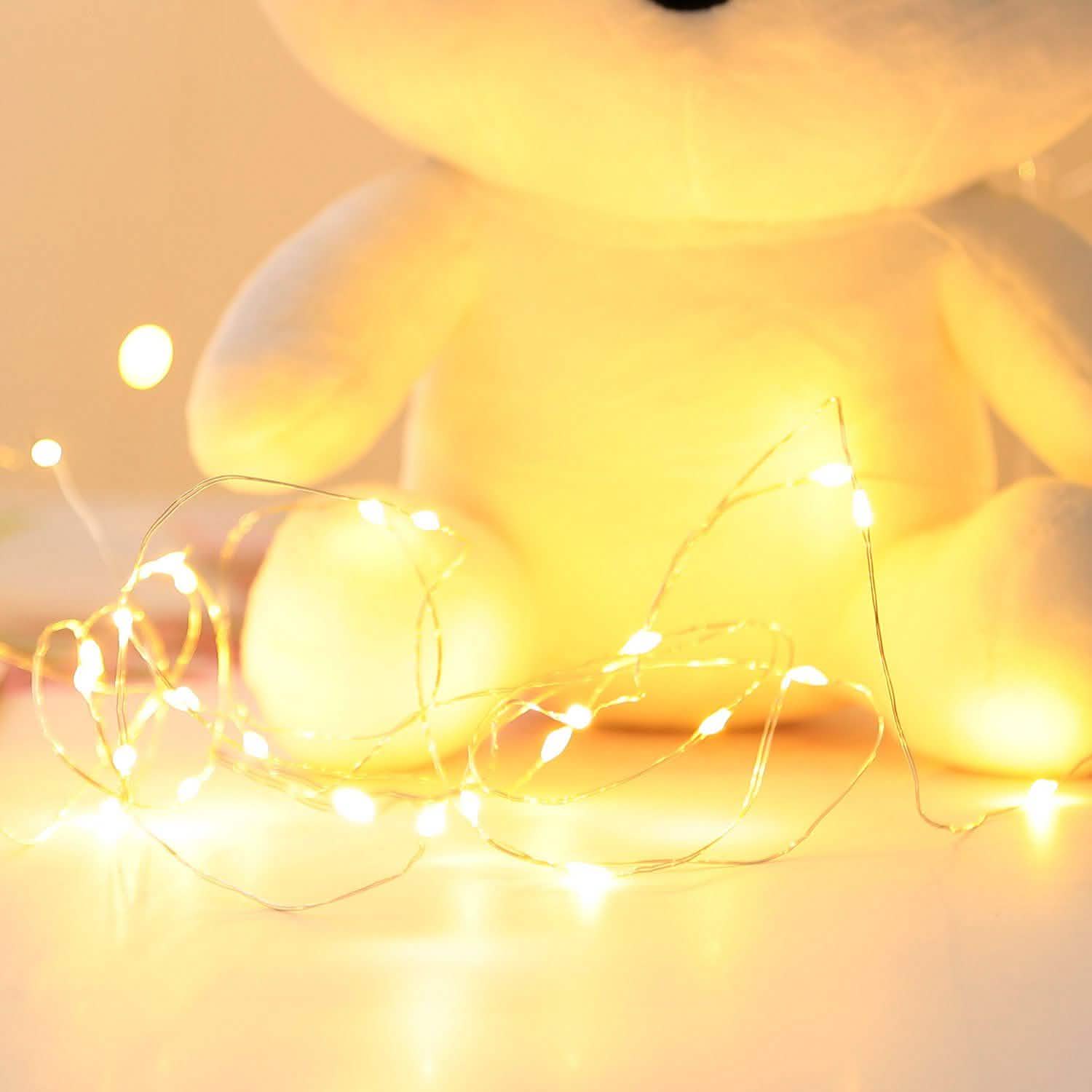 6-Pack: LED String Lights String & Fairy Lights - Tophatter Daily Deals