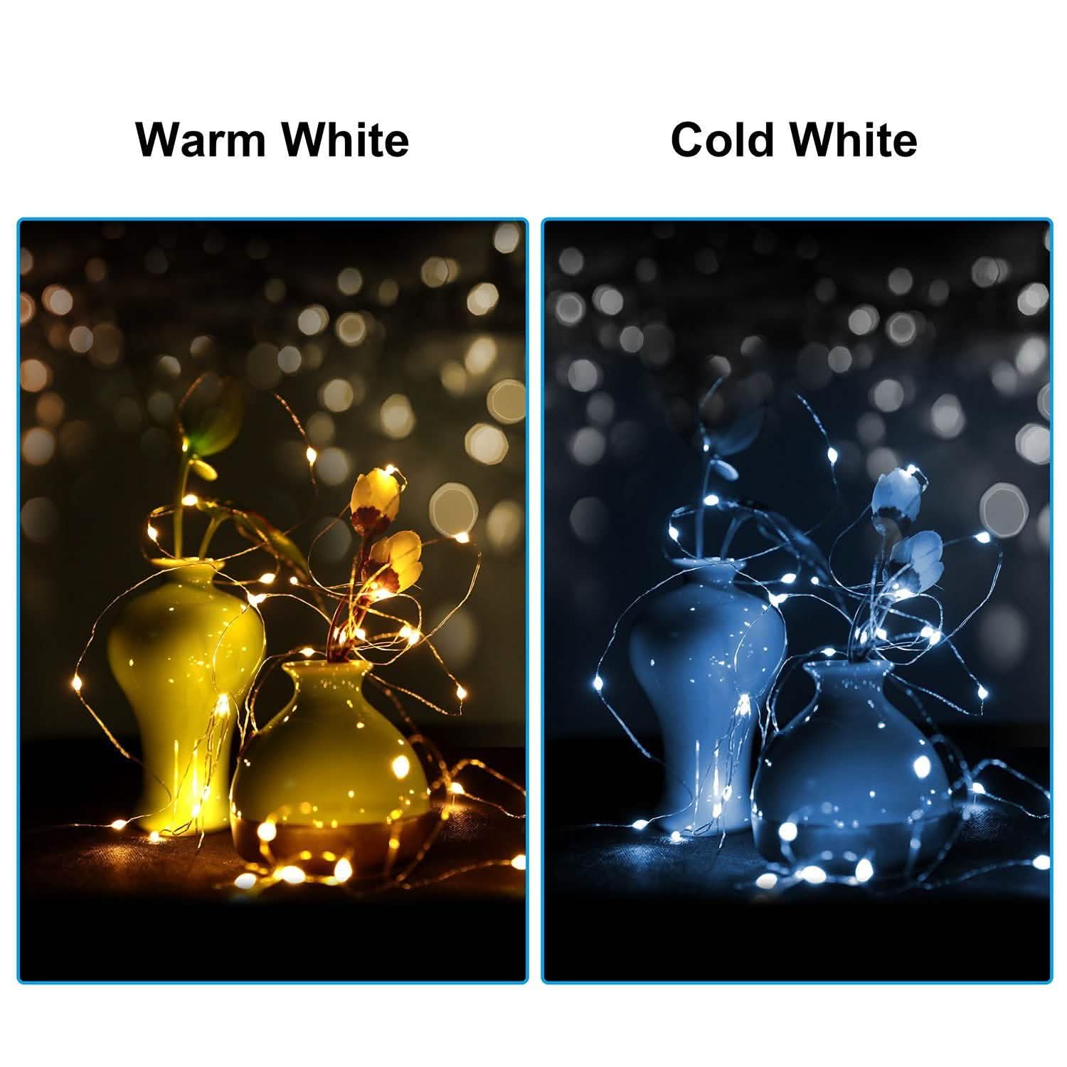 6-Pack: LED String Lights String & Fairy Lights - Tophatter Daily Deals