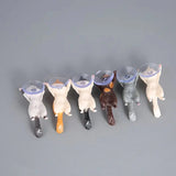 6-Pack: Portable Universal Cute Cat Cell Phone Holder Phone Holder - Tophatter Daily Deals
