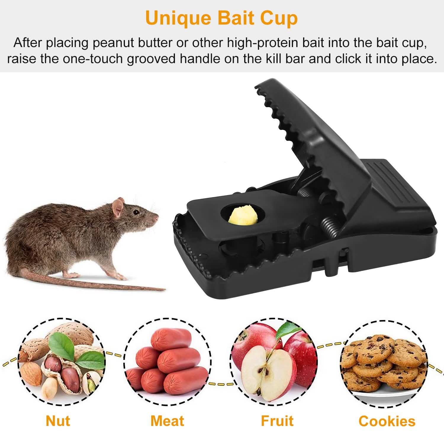 6-Pack: Reusable Mouse Trap Pest Control - Tophatter Daily Deals