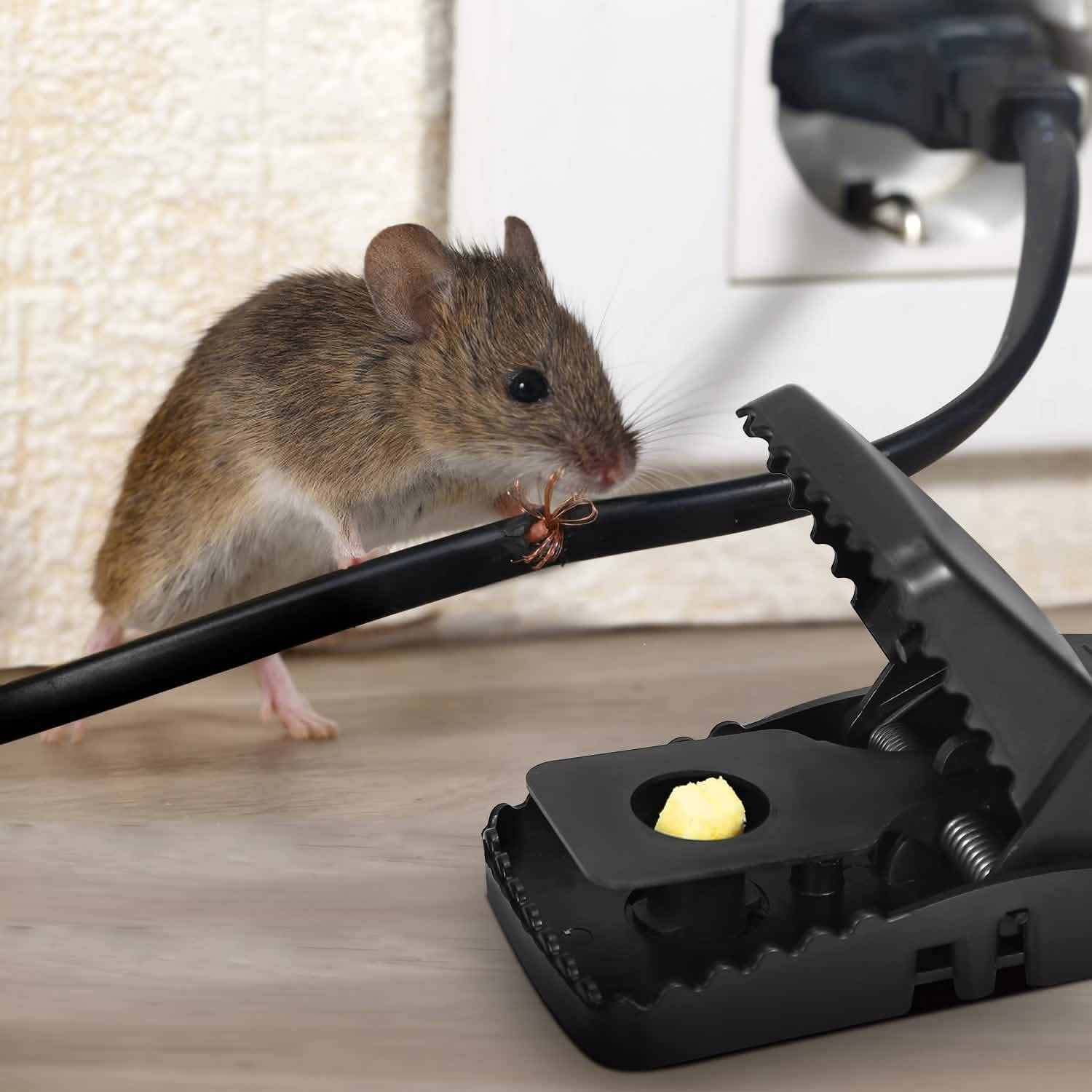 6-Pack: Reusable Mouse Trap Pest Control - Tophatter Daily Deals