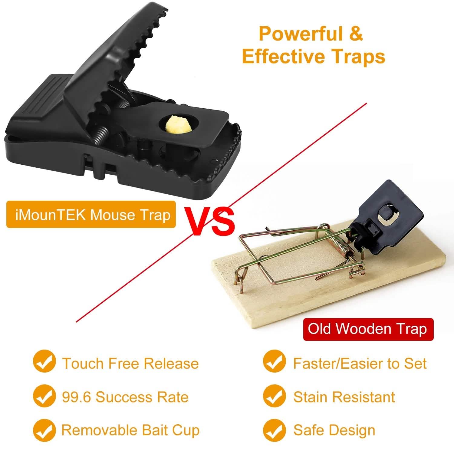 6-Pack: Reusable Mouse Trap Pest Control - Tophatter Daily Deals