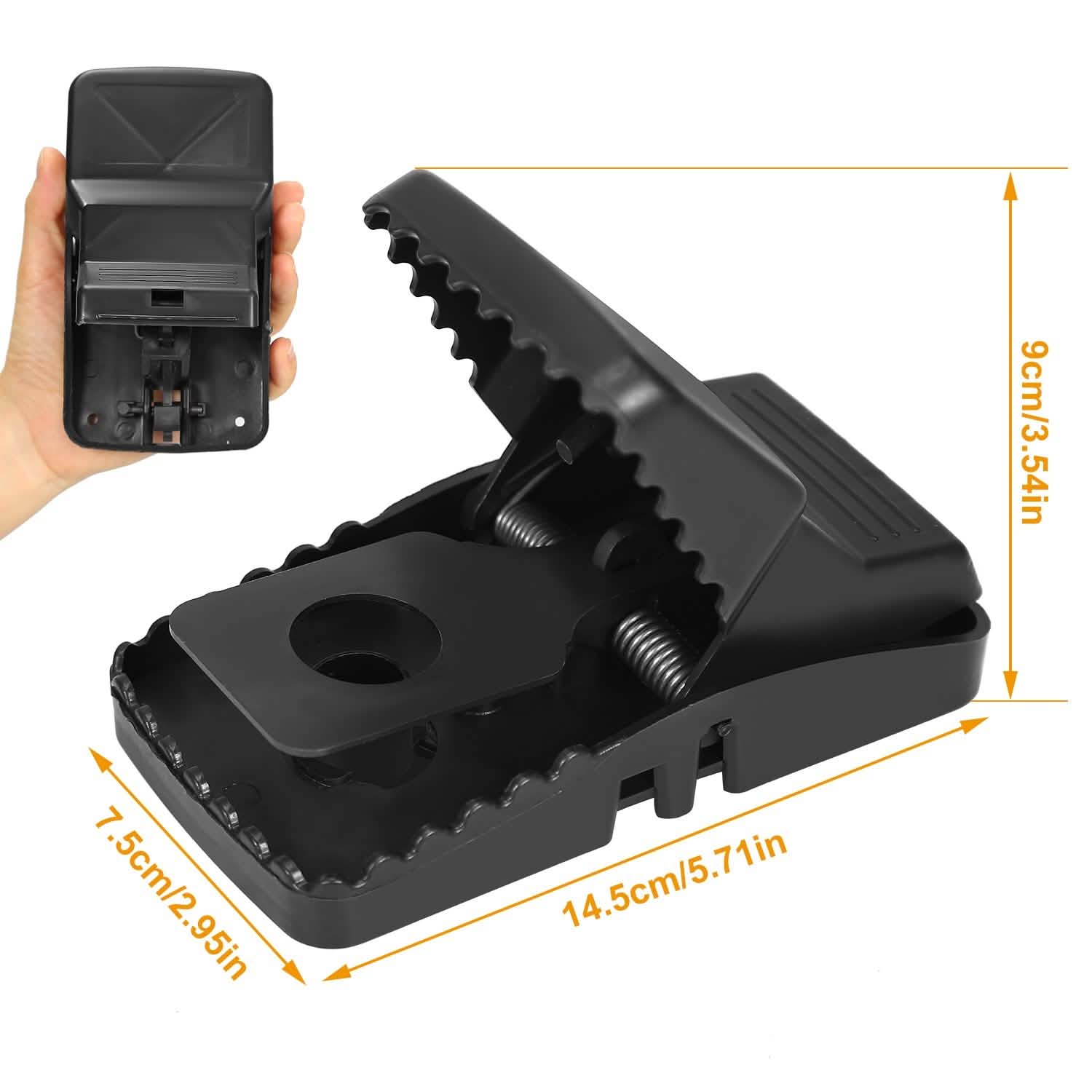 6-Pack: Reusable Mouse Trap Pest Control - Tophatter Daily Deals