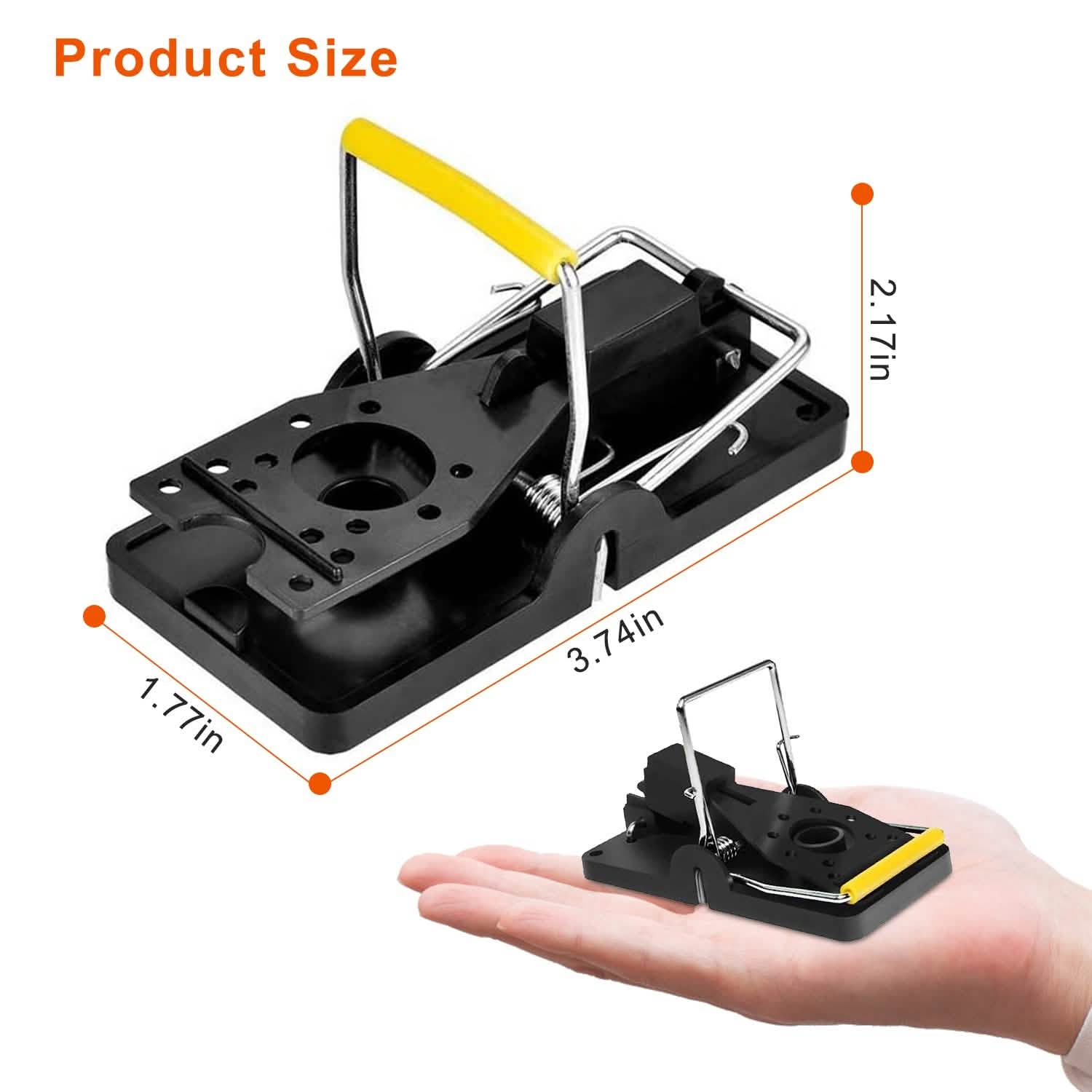 6-Pack: Reusable Mouse Traps Pest Control - Tophatter Daily Deals