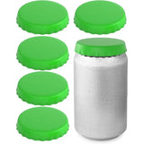 6-Pack: Silicone Can Lids Fits Standard Soda Cans Gray Kitchen Tools & Gadgets - Tophatter Daily Deals