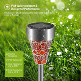 6-Pack: Solar Garden Lights IP44 Water Resistant Outdoor Lighting - Tophatter Daily Deals