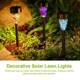 6-Pack: Solar Garden Lights IP44 Water Resistant Outdoor Lighting - Tophatter Daily Deals