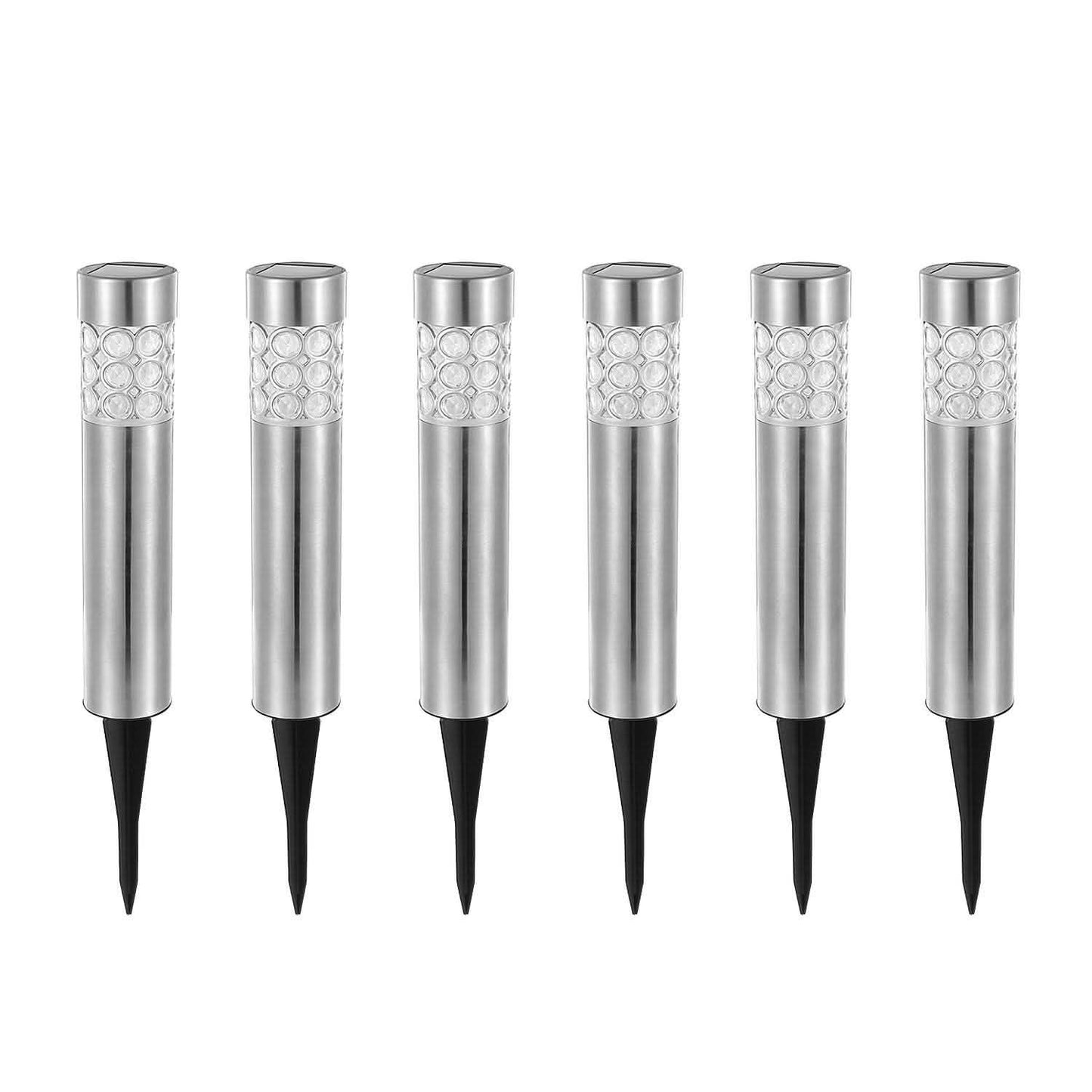 6-Pack: Solarek Outdoor Solar Light Outdoor Lighting - Tophatter Daily Deals