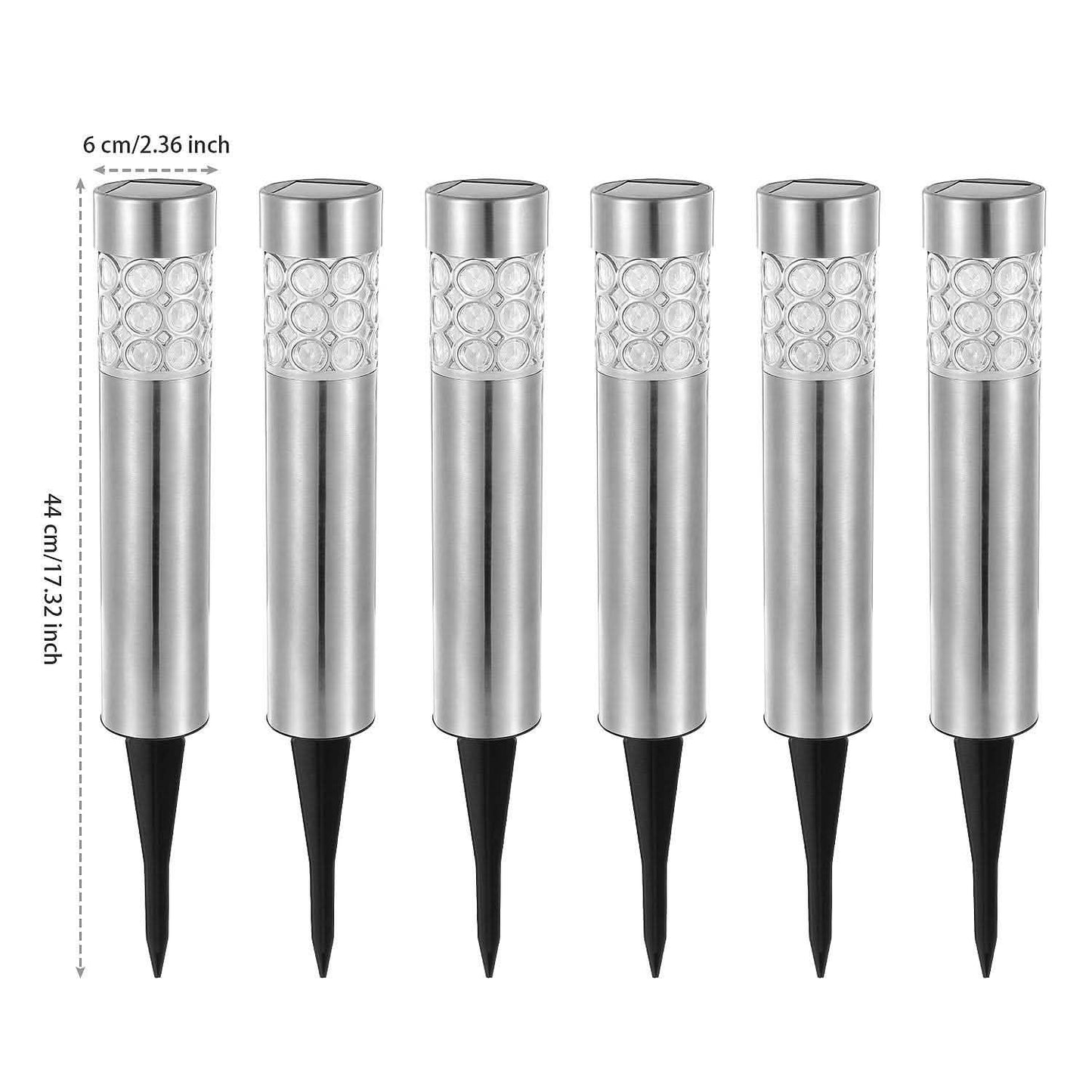 6-Pack: Solarek Outdoor Solar Light Outdoor Lighting - Tophatter Daily Deals