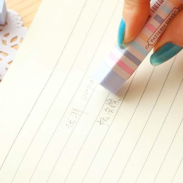 6-Pack: Stationery Supplies Kawaii Candy Color Eraser School, Office & Art Supplies - Tophatter Daily Deals