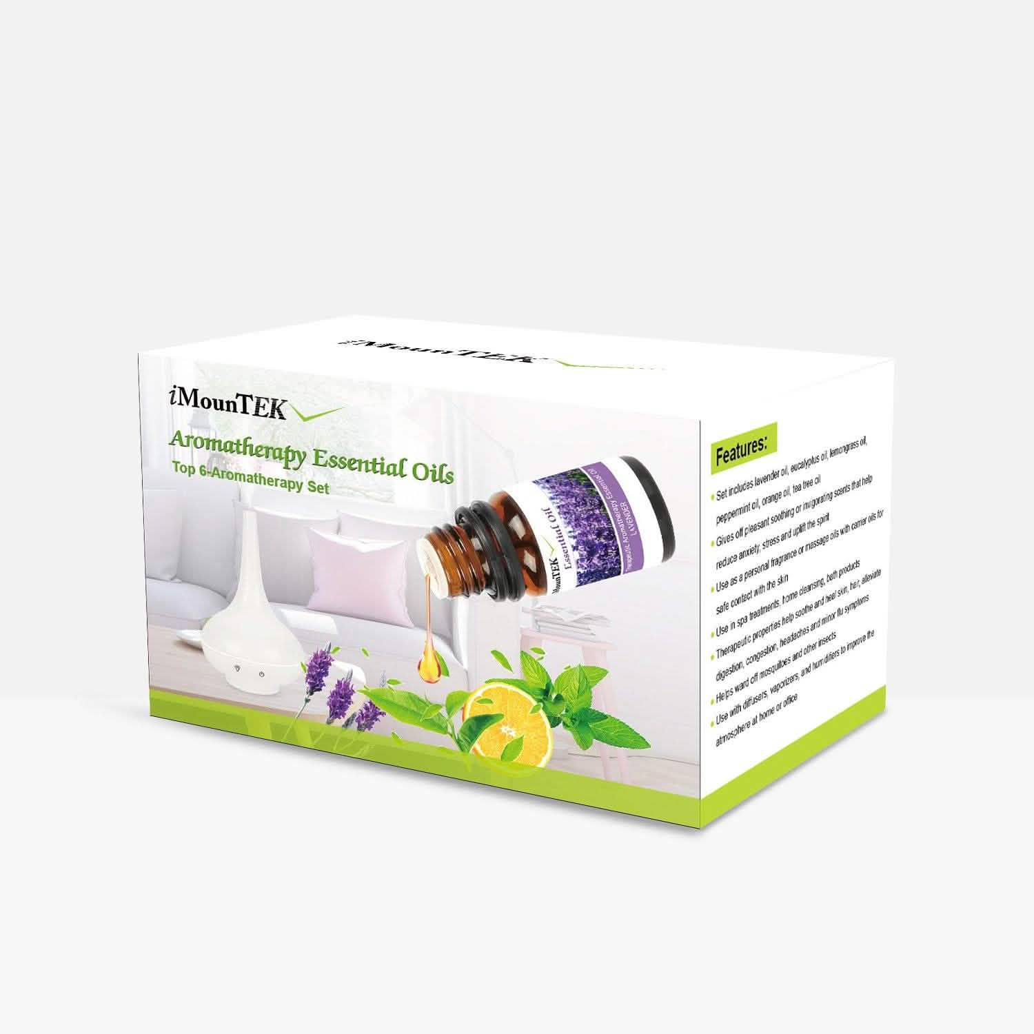 6-Pack: Therapeutic Aromatherapy Essential Oils Bottle Health & Wellness - Tophatter Daily Deals