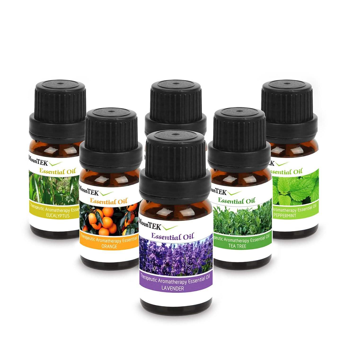 6-Pack: Therapeutic Aromatherapy Essential Oils Bottle Health & Wellness - Tophatter Daily Deals