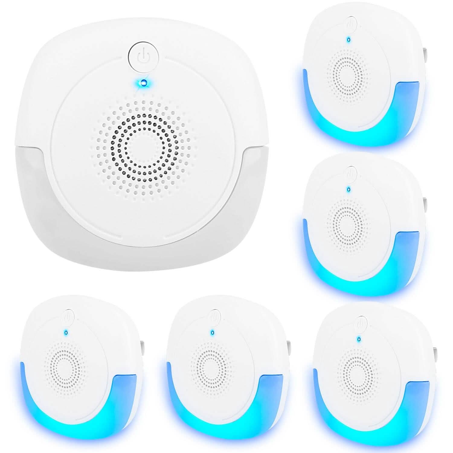6-Pack: Ultrasonic Pest Repellers Plug-In Indoor Pest Control Mouse Repellent Pest Control - Tophatter Daily Deals