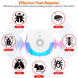 6-Pack: Ultrasonic Pest Repellers Plug-In Indoor Pest Control Mouse Repellent Pest Control - Tophatter Daily Deals