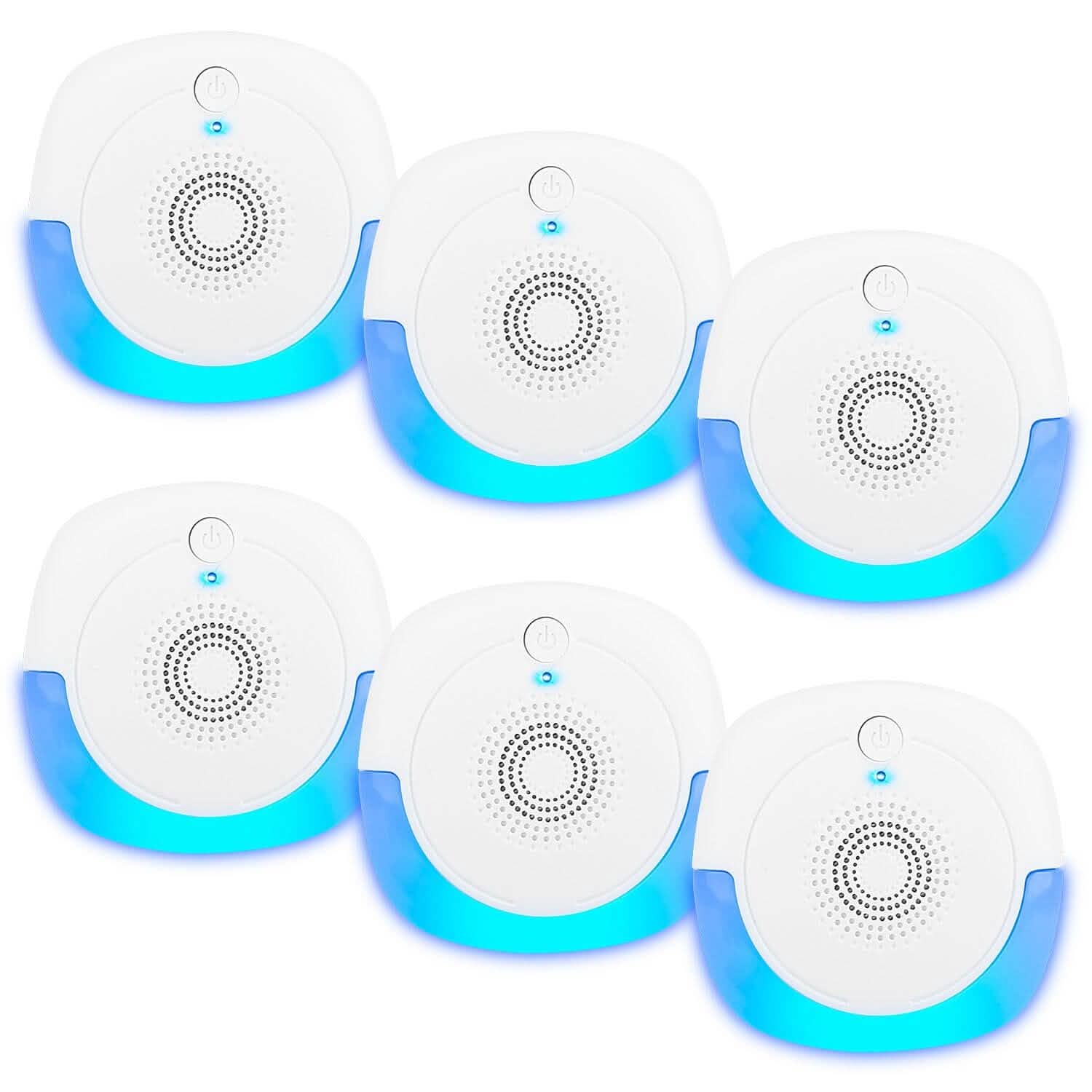 6-Pack: Ultrasonic Pest Repellers Plug-In Indoor Pest Control Mouse Repellent Pest Control - Tophatter Daily Deals