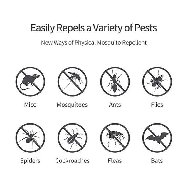 6-Pack: Ultrasonic Plug In Pest Repeller Pest Control - Tophatter Daily Deals