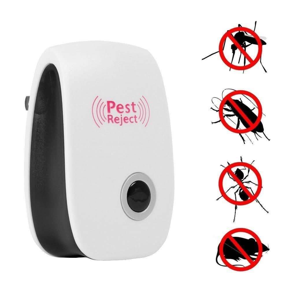 6-Pack: Ultrasonic Plug In Pest Repeller Pest Control - Tophatter Daily Deals