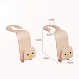 6-Pack: Universal Car Seat Hanger Hooks Cute Cartoon Double-hook Automotive - Tophatter Daily Deals