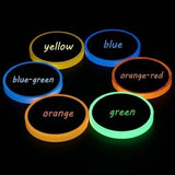6-Pack: UV Gaffer Fluorescent Party Tape Blacklight Reactive Glow In The Dark Tape Seasonal Decor - Tophatter Daily Deals