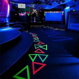 6-Pack: UV Gaffer Fluorescent Party Tape Blacklight Reactive Glow In The Dark Tape Seasonal Decor - Tophatter Daily Deals