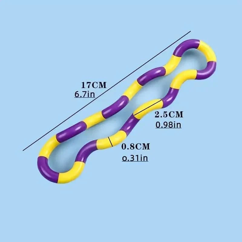 6-Pack: Vent Deformation Rope Knot Pressure Toys Toys & Games - Tophatter Daily Deals