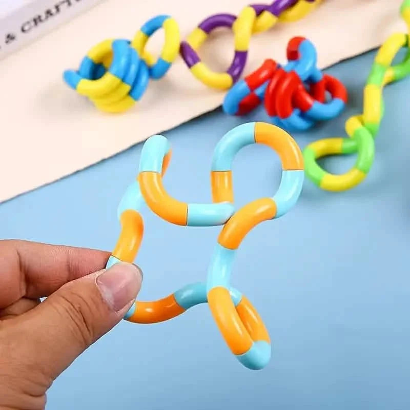 6-Pack: Vent Deformation Rope Knot Pressure Toys Toys & Games - Tophatter Daily Deals