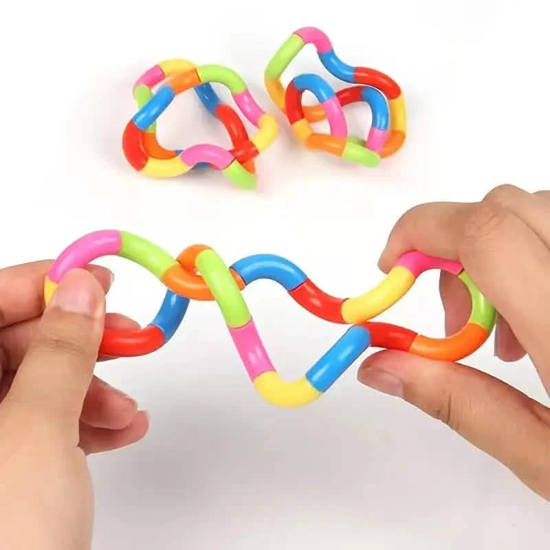 6-Pack: Vent Deformation Rope Knot Pressure Toys Toys & Games - Tophatter Daily Deals