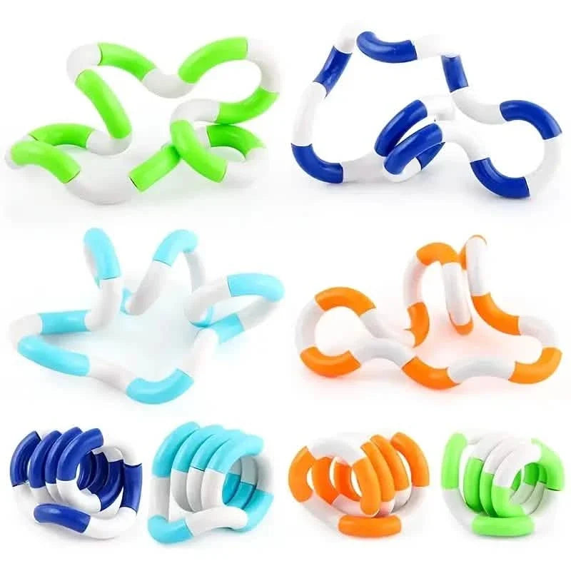 6-Pack: Vent Deformation Rope Knot Pressure Toys Toys & Games - Tophatter Daily Deals