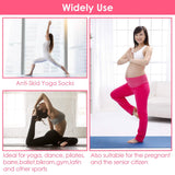 6-Pack: Women Yoga Socks with Straps Non-Slip Grips Women's Socks & Hosiery - Tophatter Daily Deals